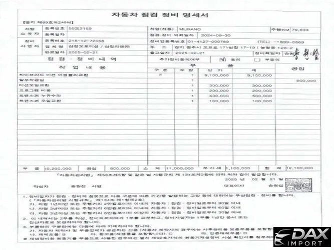 Nissan Murano 2.5 Hybird Platinum