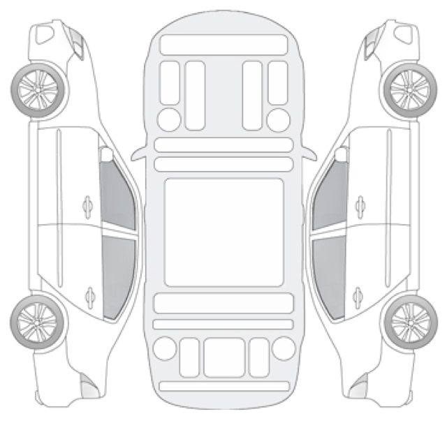 Fahrzeugdiagramm – Karosseriestruktur